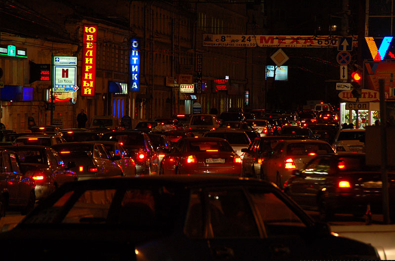 москва, пробки, фото