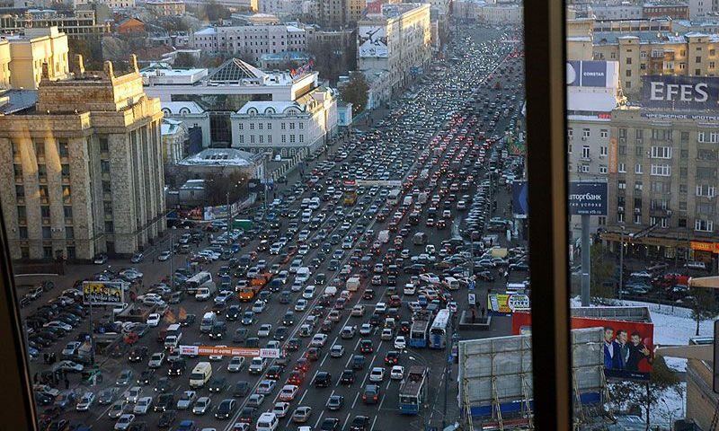 москва, пробки