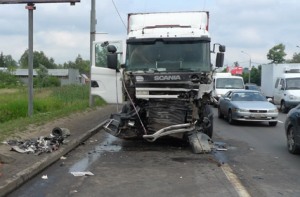 фура в дтп у зеленограда