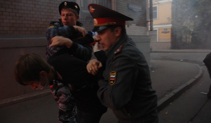 задержанный мужчина в зеленограде