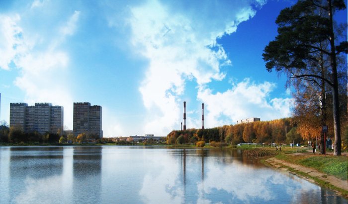 школьное озеро в зеленограде