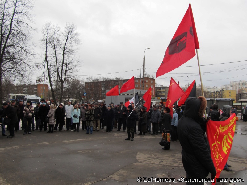митинг в зеленограде(крюково) оппозиция