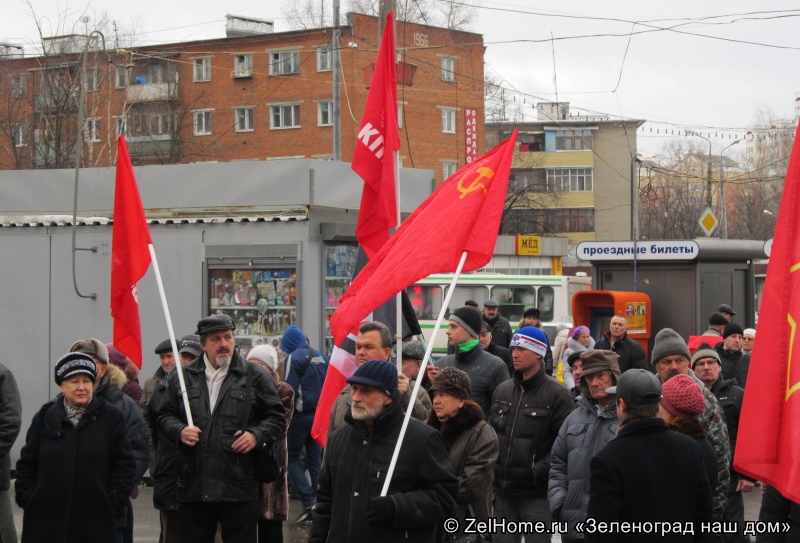 митинг в зеленограде(крюково) оппозиция
