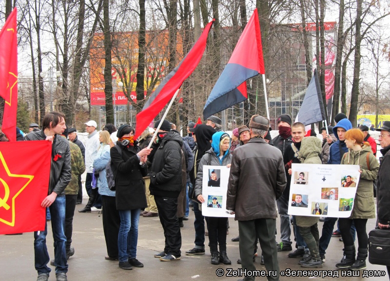 митинг в зеленограде(крюково) оппозиция