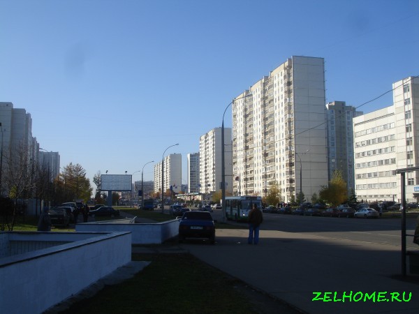 на перекрестке зеленограда