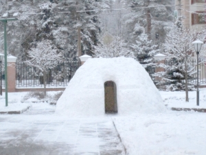 снежный вертеп